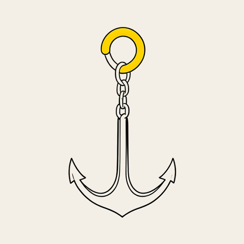 Ship's anchor