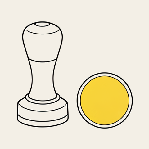 Rubber stamp